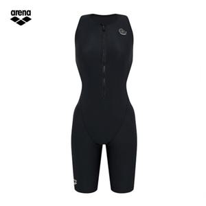 아레나 쿠키 A4FL1LH04 BLK (주머니백 증정) 여성일반 4부반신 클로스백 실내수영복