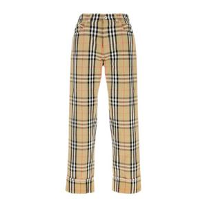 버버리 자수 캔버스 팬츠 8096639 B9368