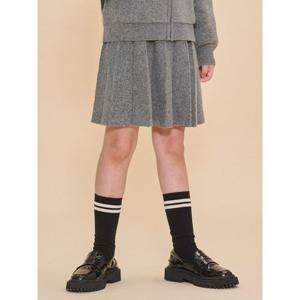 [30%OFF][빈폴키즈]플리츠 니트 스커트 그레이 (BI4X27G023)