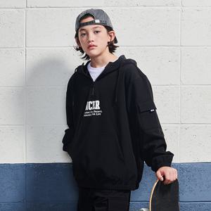 [에꼴리에] 남자 겨울이월 나일론 본딩 아노락 후드점퍼(24D5701)