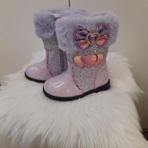 TALENTKIDS HC24 TS하트무지개퍼플부츠 TSV71DSW01