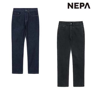 [네파]7K71669 남성 겨울 등산 캠핑 청바지 레귤러핏 베트남기모 데님 본딩 팬츠