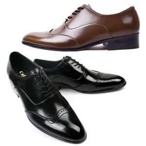 빅사이즈 남성구두 M176 정장화 3cm 심플디자인