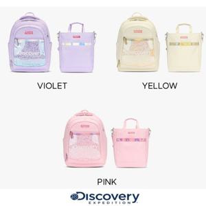 디스커버리키즈DKBK1304N 여아 글리터 책가방 세트