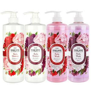 에바스 로즈마인 라파밀리에 바디 모이스처.워시 1000ml 택1 /로즈마인5 보타닉 플로랄