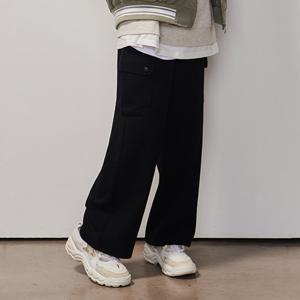 [에꼴리에] 여자 가을이월 특양면 세미와이드 카고바지(25A0252)