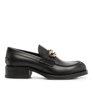 랑방 골드톤 하드웨어 버클 가죽 로퍼 FWSHGL02 CARB10