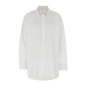 지방시 포플린 오버사이즈 셔츠 BW61D2G1ZU 100