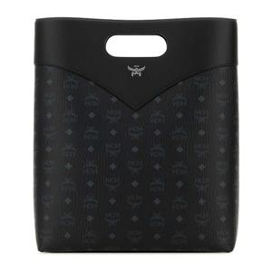 엠씨엠 캔버스 토트백 MMTEAAK01 BK