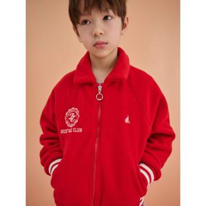 [빈폴키즈] 플리스 카라 풀집업 자켓 레드 (BI5141G016)