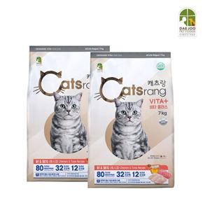 [캐츠랑]NEW 캐츠랑 전연령용 14kg (7kg 2개)/길냥이사료/무배
