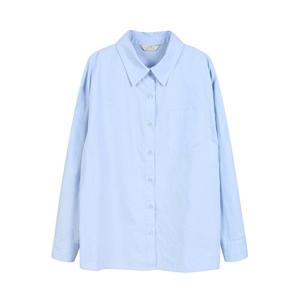 플라스틱아일랜드  루즈핏 셔츠 블라우스 (PR7WB166)