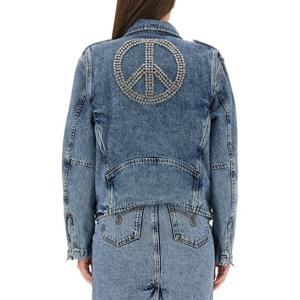 모스키노 바이커 피스 심볼 데님재킷  05098235_1281