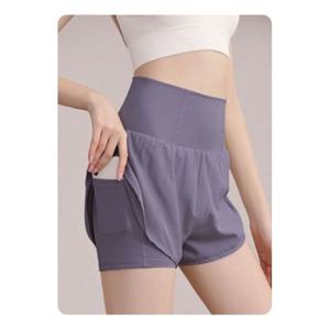 VIVA-HM19 여성 하이웨스트 스포츠 숏팬츠