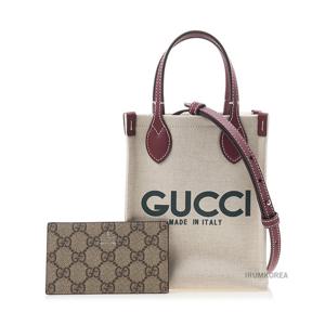 [구찌] 여성 로고 프린트 토트백 799300 FACUL 8574