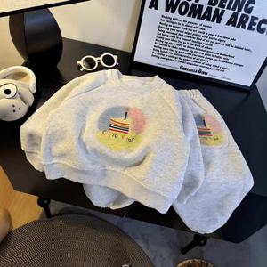 [조이멀티][조이멀티] 조각케잌 아동 긴팔 상하복세트 205571