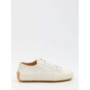 토즈 화이트 스웨이드 레더 스니커즈 XXM59L0IY20 O1T1 G65