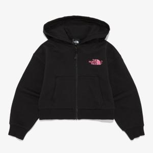 노스페이스키즈 걸즈 N 그루브 집업 자켓(NJ5JR03BLK)