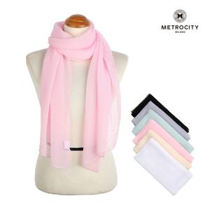 [메트로시티(스카프)]리츠 주름 스카프 MSSF-4408