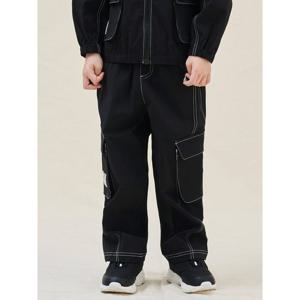 [빈폴키즈] 스티치 워크 팬츠 블랙 (BI5121U045)