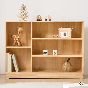 고무나무 원목 1000교구장 전면책장