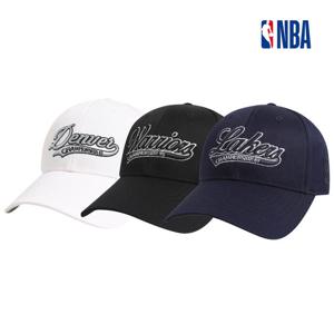 NBA 농구팀 흘림체 포인트 하드볼캡 모자 N255AP453P