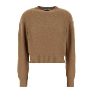 프라다 소프트 텍스처 크롭 캐시미어 스웨터 P24C2ESOOO130M F0