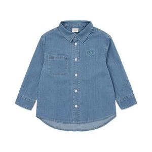 [래핑차일드]스마일 데님셔츠 (85129-322-02)