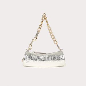 [비비안웨스트우드]비비안웨스트우드 직수입 메탈릭 크링클 신디 체인백 실버 (VPSCBA0005-09)