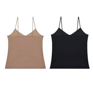 [보디가드]폴리 스무스 시스루 캐미솔 상의 XXWCA001