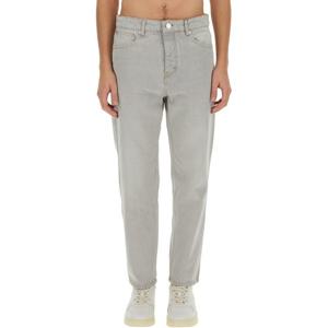 아미 하이웨이스트 스트레이트 테이퍼드 핏 진 HTR103_DE002805