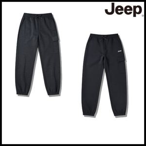 [지프] 남여공용 지프 로고 포켓 기모 트레이닝 조거 팬츠 바지 JP4TSU946