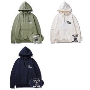 [지프] 반넥 베어 그래픽 후드티셔츠(JQ1THU221)