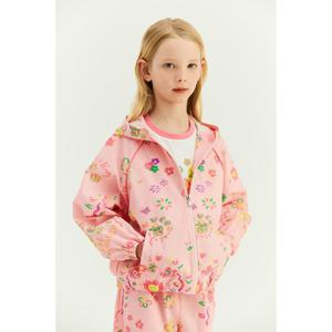 [베네통키즈]멀티 패턴 바람막이 점퍼QAJP12431PK