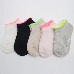 유아여름양말 유아동 여아 발목 프릴양말 5족 초등 키즈 예쁜 양말