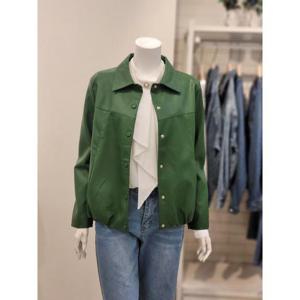 스테파니 세이브존02 밑단셔링카라가죽자켓 N25NJ5114