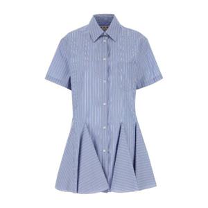 마르니 자수 스트라이프 포플린 셔츠 원피스 ABMA1379S0UTC455