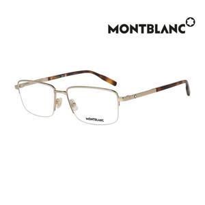 (국내당일발송) 몽블랑 명품 안경테 MB0020O 006 반무테 메탈 남자 여자 안경