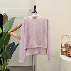 [포커스]FS5B9ST5093_펀칭 티셔츠 민소매 세트