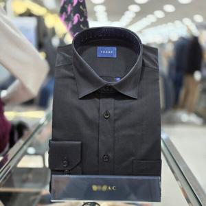 [예작]블랙 셔츠남방 스트레치 일반핏 와이셔츠 YJESBR114/BK_DG