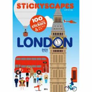 스티커 도시 풍경   런던
