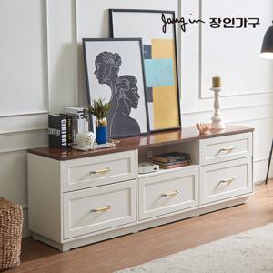 장인가구 엘브W 1800 높은 거실장