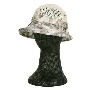 샵앤) 여성 나뭇잎 나염 펀칭 지사 접이 벙거지 모자 KM-WH-0825-베이지