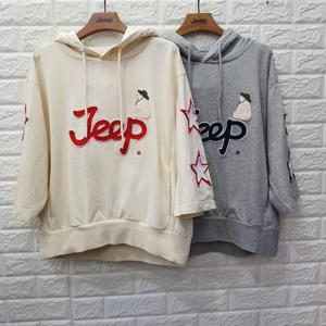 [지프](여자)  빈티지 7부   후드 티셔츠   JP2THF031