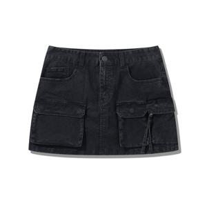 [지프] 여성 패치 포켓 미니 청 치마 스커트 JQ2SKF021