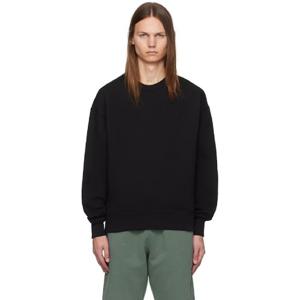 AMI Paris 스웨트셔츠 블랙 아미 드 꾀흐 스웨트셔츠 242482M204009