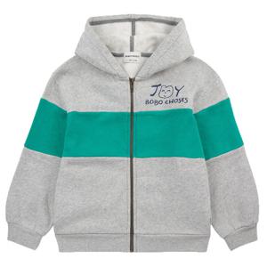 25SS 키즈 스마일링 후드 집업 그레이 B125AC043 041