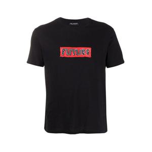 닐바렛 프린팅 반팔티셔츠 블랙 남성 PBJT702S N542S 1495