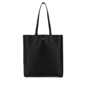 SALVATORE FERRAGAMO Black leather Allover shopping bag 241680779428 NERNERGRI