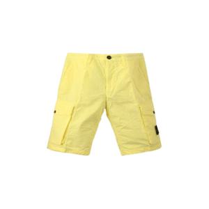 스톤아일랜드 와펜 카고 하프팬츠 옐로우 남성 7215L07WA V0031